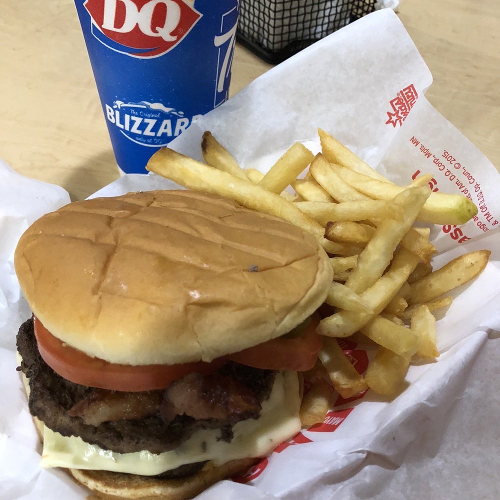 Dairy Queen - Flamekickin' Double Burger - Ice Cream & Frozen Yogurt Near Me - Georgetown, Texas