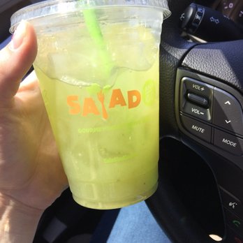 Salad and Go - Cucumber and mint lemonade was good! - Salad Near Me - Gilbert, Arizona