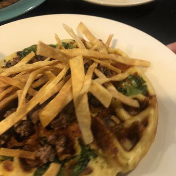 Chef Vargas - Savory Taco Waffle - Breakfast & Brunch Near Me - Elkins Park, Pennsylvania Chef Vargas - Savory Taco Waffle - Breakfast & Brunch Near Me - Elkins Park, Pennsylvania