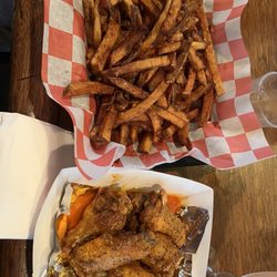 Park Place Pub - 5 wings $8.50 or 10 wings $16  Regular Fries $7  Ranch .50-$1