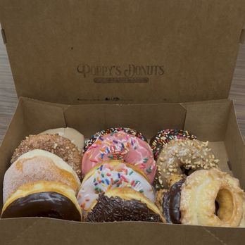 Poppy's Donuts - Assortment of donuts - Donuts Near Me - Las Vegas, Nevada Poppy's Donuts - Assortment of donuts - Donuts Near Me - Las Vegas, Nevada