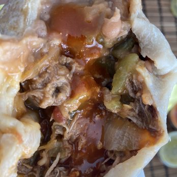 GE Chano's - My fav was this Green Chile Burrito - Mexican Near Me - Los Angeles, California