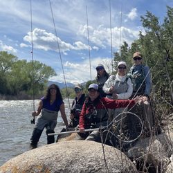 Gore Creek Fly Fisherman