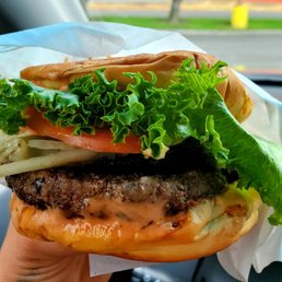 Mushroom Swiss Burger