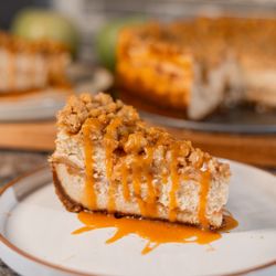 Dough Getter Bakery - Apple Streusel Cheesecake