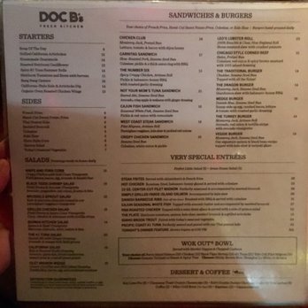 Doc B's Restaurant + Bar - Menu - Bars Near Me - Fort Lauderdale, Florida Doc B's Restaurant + Bar - Menu - Bars Near Me - Fort Lauderdale, Florida