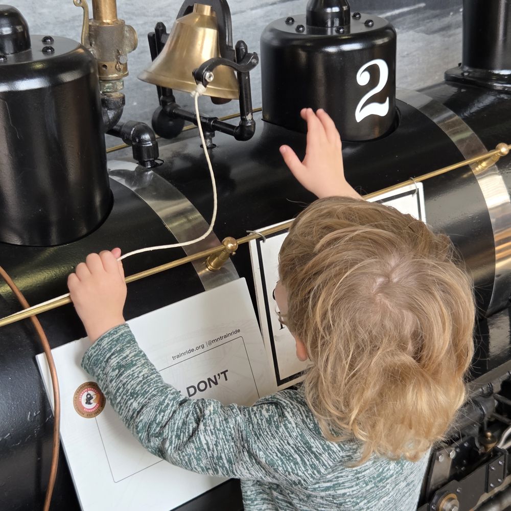 Minnesota Transportation Museum - Toddlers and bells.  Always a good time - Museums Near Me - St Paul, Minnesota