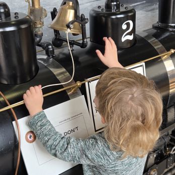 Minnesota Transportation Museum - Toddlers and bells.  Always a good time - Museums Near Me - St Paul, Minnesota