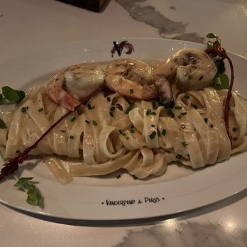 Vanderpump A Paris - BUTTER PRAWNS Grilled Whole Shrimp - Lemon Crème Fraîche - Rustic House-Made Pasta - French Near Me - Las Vegas, Nevada Vanderpump A Paris - BUTTER PRAWNS Grilled Whole Shrimp - Lemon Crème Fraîche - Rustic House-Made Pasta - French Near Me - Las Vegas, Nevada