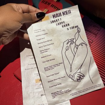 Haii Keii - HH menu was great and an easy way to try multiple things - Sushi Bars Near Me - Houston, Texas Haii Keii - HH menu was great and an easy way to try multiple things - Sushi Bars Near Me - Houston, Texas