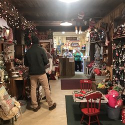 Friendship Trees & Christmas Shop - Inside the shop.