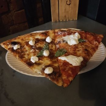L’industrie Pizzeria - Fig Jam & Bacon, and Burrata Slice - Pizza Near Me - New York, New York L’industrie Pizzeria - Fig Jam & Bacon, and Burrata Slice - Pizza Near Me - New York, New York