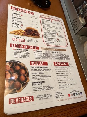 Menu photo 2 Sonny's BBQ Palatka, FL Menu photo 2 Sonny's BBQ Palatka, FL