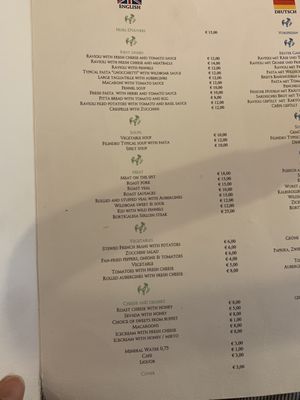 Menu photo 1 Su Gologone Oliena, OG