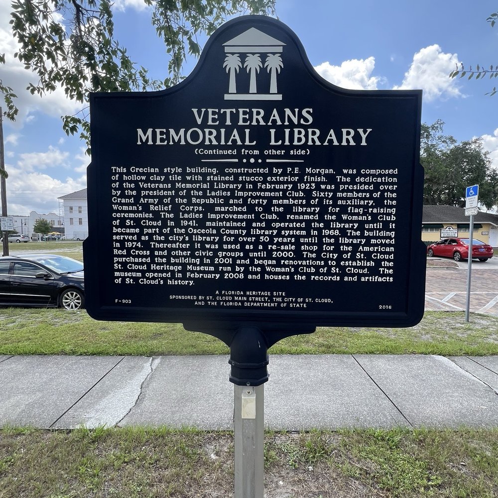 Veterans Memorial Library - Landmarks & Historical Buildings Near Me - St. Cloud, Florida Veterans Memorial Library - Landmarks & Historical Buildings Near Me - St. Cloud, Florida