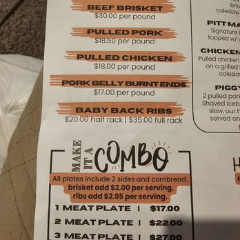 Northeast Smokehouse - menu for meats in the room - Caterers Near Me - billerica, Massachusetts