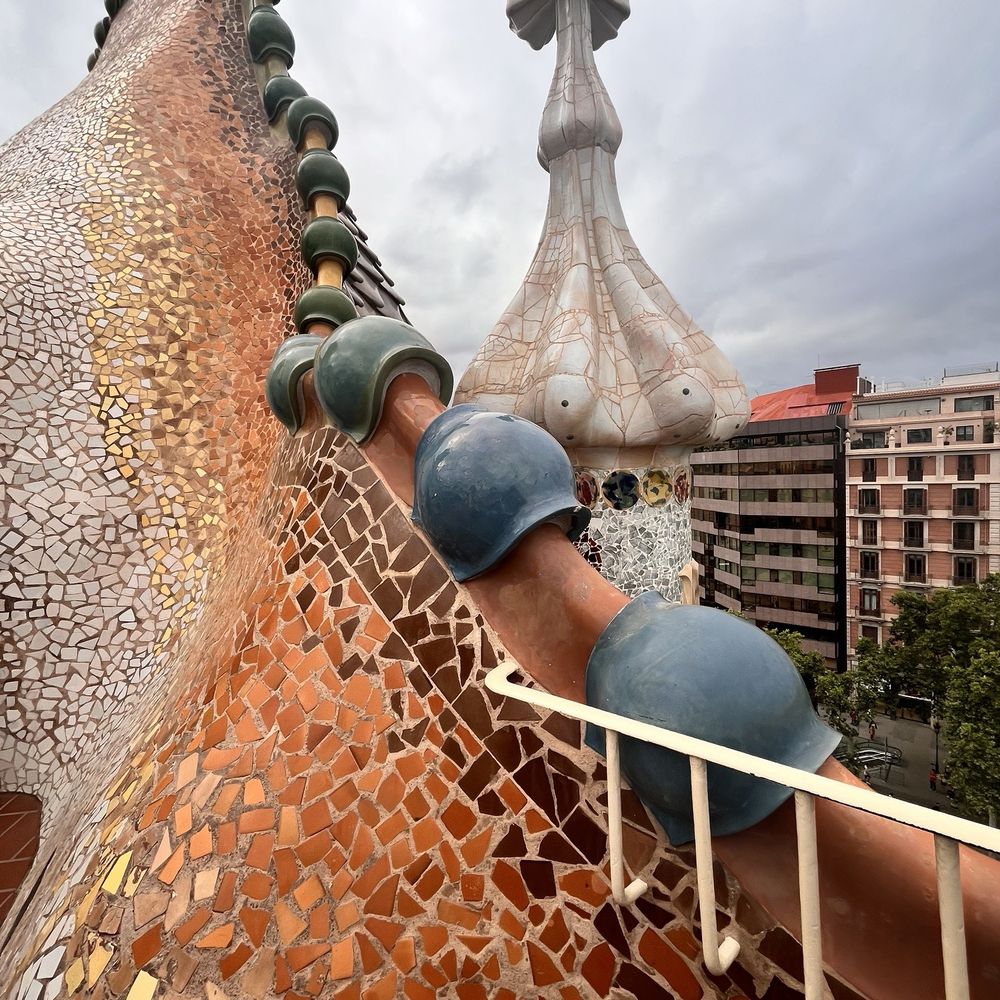 Casa Batlló - Roof top view - Landmarks & Historical Buildings Near Me - Barcelona, B Casa Batlló - Roof top view - Landmarks & Historical Buildings Near Me - Barcelona, B