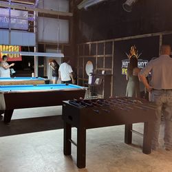 Hot Shot Pool Hall + Soda Bar - Take you next Shot at Hot Shot Pool Hall
Like to challenge people? Meet your next competition at Hot Shot Pool Hall