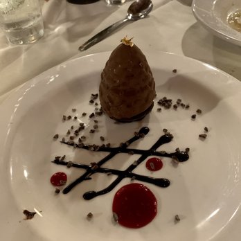 Rainbow Lodge - Chocolate Raspberry Truffon Pinecone - New American Near Me - Houston, Texas