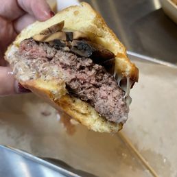 Swiss Mushroom Burger