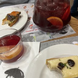 Sangria and disappearing tapas Sangria and disappearing tapas