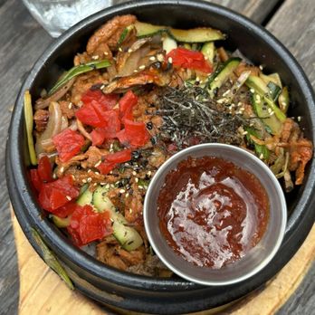 Berkeley Social Club - Spicy Pork Bowl Lunch - Breakfast & Brunch Near Me - Berkeley, California Berkeley Social Club - Spicy Pork Bowl Lunch - Breakfast & Brunch Near Me - Berkeley, California