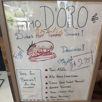 Baltik's Bagel - PomoD'ORO for Duke's Hot Tomato Summer 2025 - Bagels Near Me - Richmond, Virginia