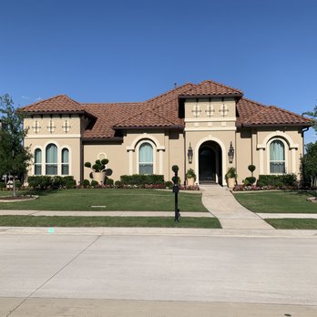 Green Thumb Landscaping - the front of this home - Landscaping Near Me - Lewisville, Texas