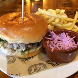 Brewhouse & Kitchen - Sutton Coldfield - The falafel lunch sandwich.