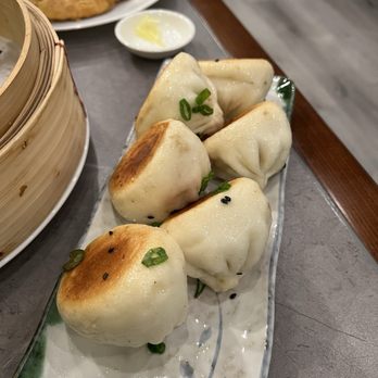 Dumpling Bites - Pan Shanghai-Style Pan-Fried Pork Buns - Noodles Near Me - San Francisco, California Dumpling Bites - Pan Shanghai-Style Pan-Fried Pork Buns - Noodles Near Me - San Francisco, California