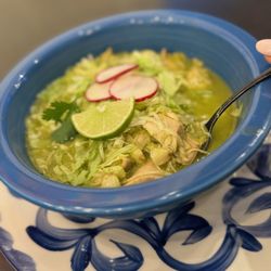 Tacos Cancun Mexican Grill - Pozole Verde Simply authentic recipe