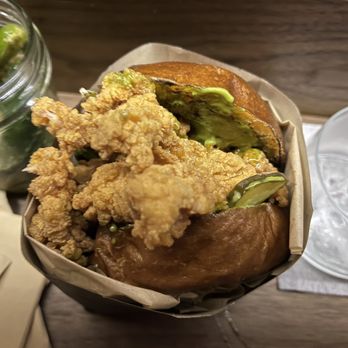 Double Chicken Please - Hot Honey Sandwich - Cocktail Bars Near Me - New York, New York
