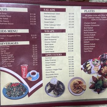 Damasco Mediterranean Cuisine - Menu - Mediterranean Near Me - Yucaipa, California Damasco Mediterranean Cuisine - Menu - Mediterranean Near Me - Yucaipa, California