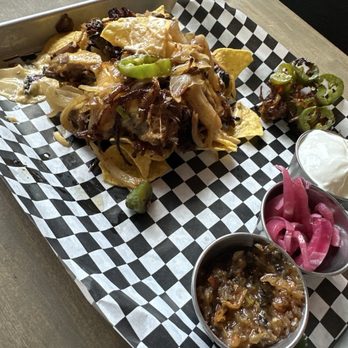 Rising Tide Tavern - Pulled pork nachos - American Near Me - Pacific Beach, Washington Rising Tide Tavern - Pulled pork nachos - American Near Me - Pacific Beach, Washington