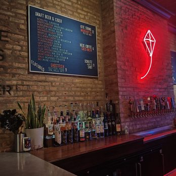 Kite String Cantina - Inside/vibe during a Chicago Fire Watch party - Cocktail Bars Near Me - Chicago, Illinois