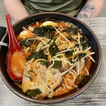 Tamashi Japanese Restaurant - Spicy Ramen - why was the broth FISHY? - Sushi Bars Near Me - Albuquerque, New Mexico Tamashi Japanese Restaurant - Spicy Ramen - why was the broth FISHY? - Sushi Bars Near Me - Albuquerque, New Mexico