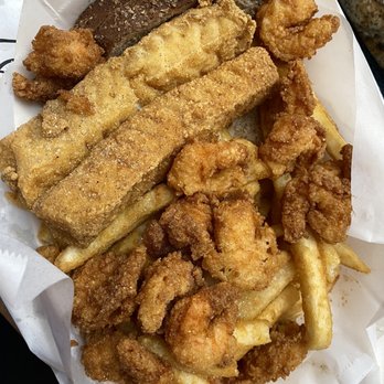 Ray's Chicken and Fish - Fish Combo the 2 way with Alaskan Cod and Shrimp - Fish & Chips Near Me - Sacramento, California Ray's Chicken and Fish - Fish Combo the 2 way with Alaskan Cod and Shrimp - Fish & Chips Near Me - Sacramento, California