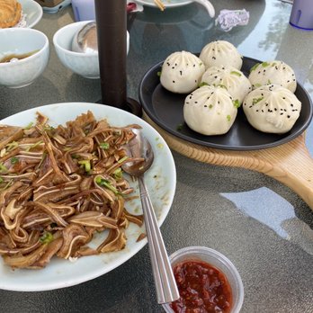 Old Town Shanghai - Pigs ears. Pan fried dumpling - Shanghainese Near Me - Sunnyvale, California Old Town Shanghai - Pigs ears. Pan fried dumpling - Shanghainese Near Me - Sunnyvale, California