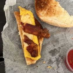 Latte Lounge - A terrible bacon egg and cheese
