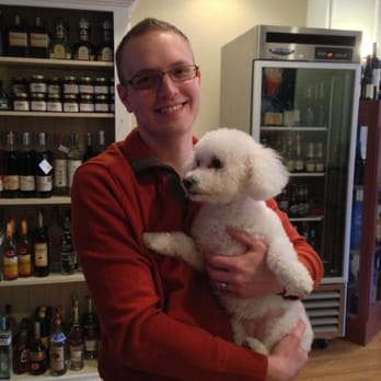 Jamie's Wine Studio - Galena - Me and Jamie's mascot, April - Wineries Near Me - Galena, Illinois Jamie's Wine Studio - Galena - Me and Jamie's mascot, April - Wineries Near Me - Galena, Illinois
