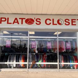Plato's Closet - Plato's Closet Scarborough exterior photos. Signage and window