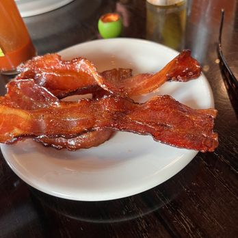 Seabiscuit Cafe - The star of breakfast- candied bacon. - Bars Near Me - Mackinac Island, Michigan Seabiscuit Cafe - The star of breakfast- candied bacon. - Bars Near Me - Mackinac Island, Michigan