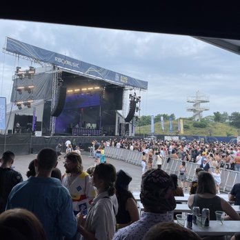 RBC Echo Beach - VIP covered porch for Electric Island. July 2023 - Music Venues Near Me - Toronto, Ontario