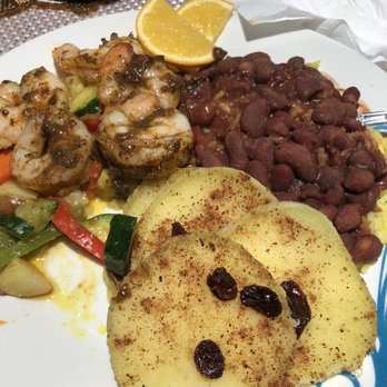 Ruthies Caribbean Kitchen - Jerk Shrimp with Sweet Potatoes only picture I took sorry - Caribbean Near Me - Vallejo, California Ruthies Caribbean Kitchen - Jerk Shrimp with Sweet Potatoes only picture I took sorry - Caribbean Near Me - Vallejo, California
