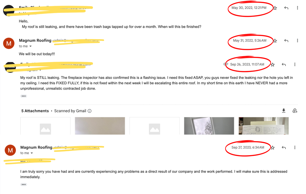 Slide of Magnum Gutters & Metal Roofing