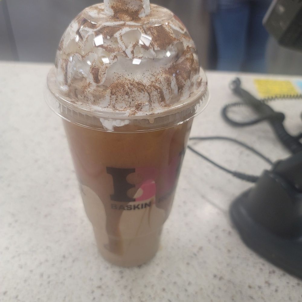 Baskin-Robbins - a cup of iced coffee - Ice Cream & Frozen Yogurt Near Me - Fontana, California
