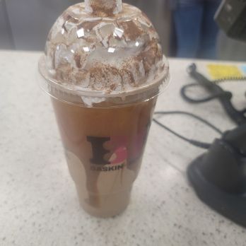 Baskin-Robbins - a cup of iced coffee - Ice Cream & Frozen Yogurt Near Me - Fontana, California Baskin-Robbins - a cup of iced coffee - Ice Cream & Frozen Yogurt Near Me - Fontana, California