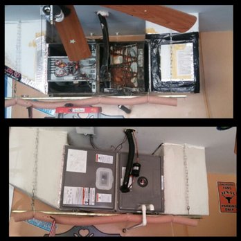 Family First Cooling & Heating - Heres a job we did this week.New 2.5 Ton 15.5 SEER system!Before and after. - Heating & Air Conditioning/HVAC Near Me - Punta Gorda, Florida Family First Cooling & Heating - Heres a job we did this week.New 2.5 Ton 15.5 SEER system!Before and after. - Heating & Air Conditioning/HVAC Near Me - Punta Gorda, Florida
