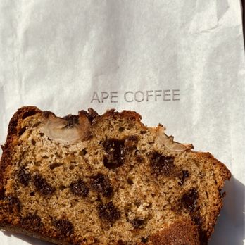 Ape Coffee - Brown Butter Choco-Banana Loaf - Cafes Near Me - Placentia, California