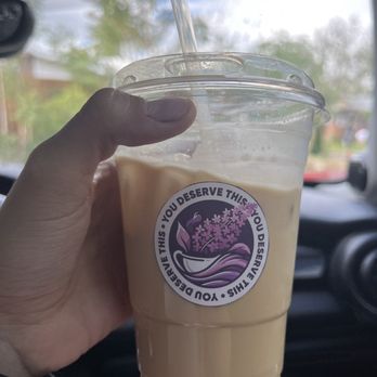 Lilac Coffee - Iced white mocha - Coffee & Tea Near Me - Denver, Colorado